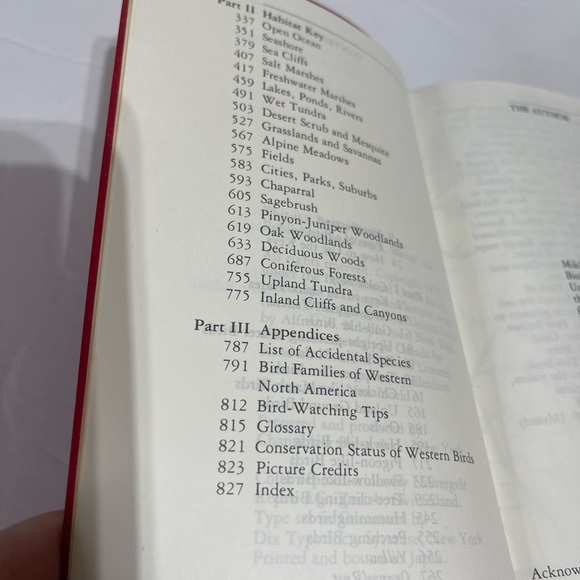 The Audubon Society Field Guide to North American Birds. Western Region Book - Picture 5 of 9